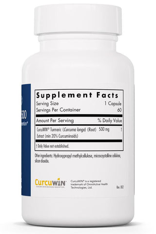 CurcuWIN 500 X 60 Vegetarian Capsules