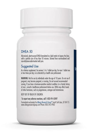 DHEA 50mg X 60 Scored Tablets