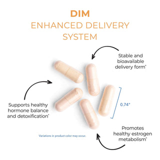 DIM Enhanced Delivery System X 120 Vegetarian Capsules