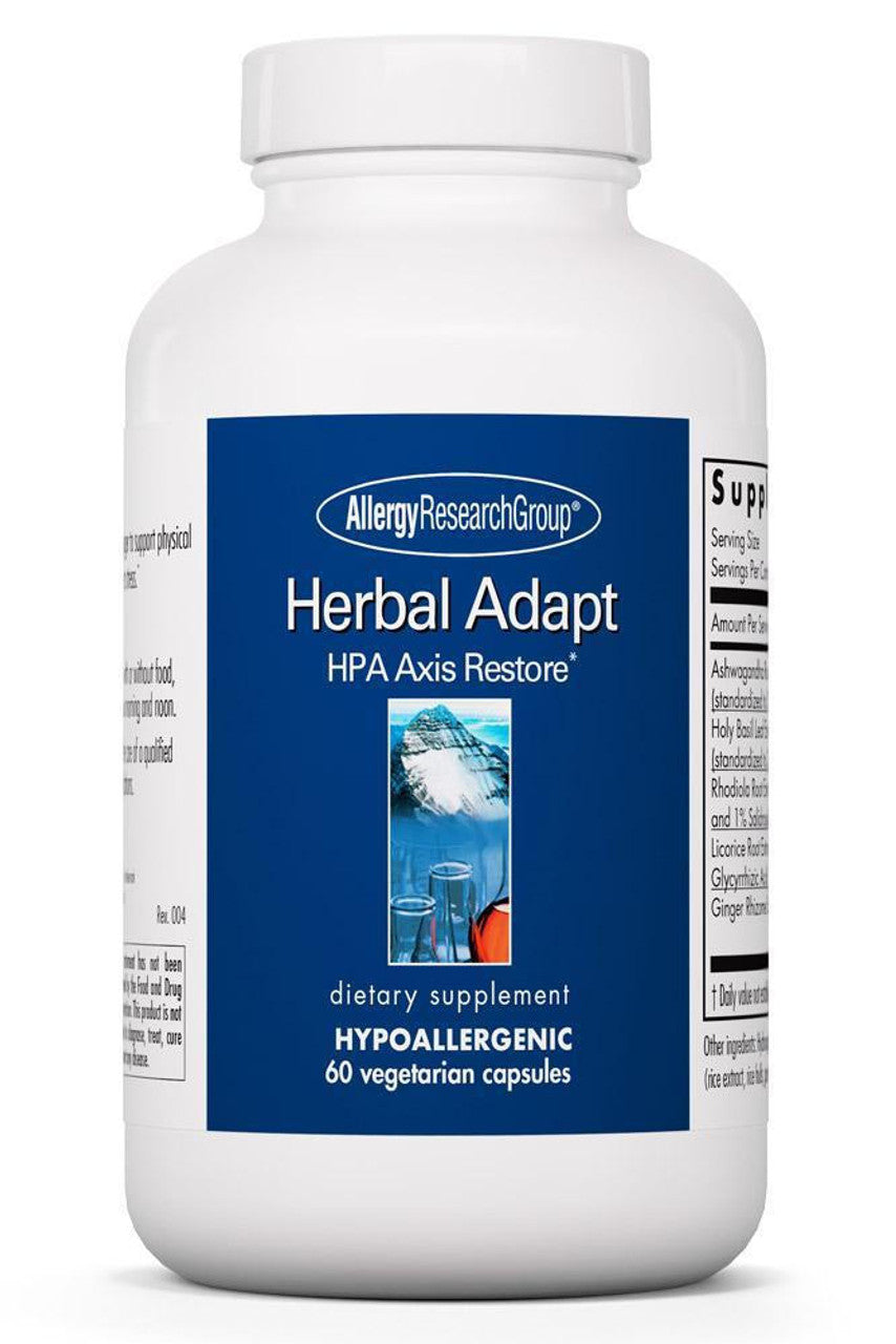 Herbal Adapt X 60 Vegetarian Capsules - Allergy Research Group – FMI health
