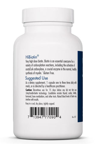 HiBiotin X 90 Vegetarian Capsules