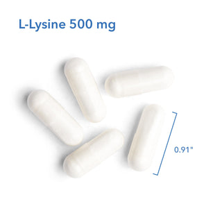 L-Lysine 500mg X 100 Vegetarian Capsules