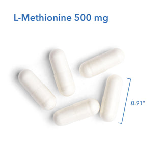 L-Methionine 500mg X 100 Vegetarian Capsules