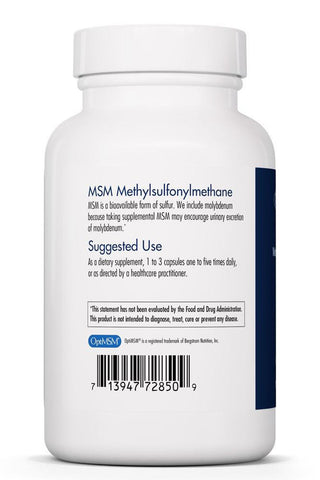 MSM 500mg X 150 Vegetarian Capsules