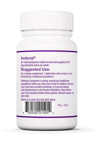 Optimox Iodoral 6.25mg X 90 Tablets