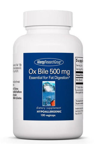 Ox Bile 500mg X 100 Vegicaps