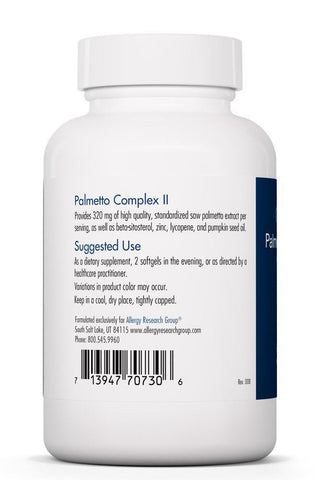 Palmetto Complex II X 60 Softgels