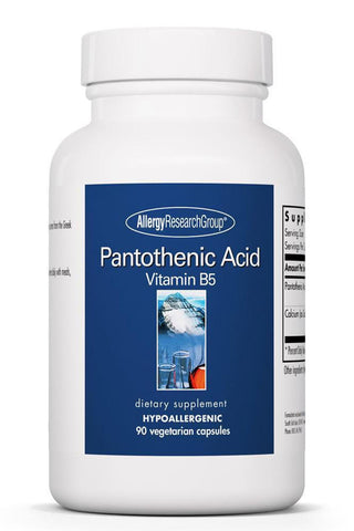 Pantothenic Acid X 90 Vegetarian Capsules