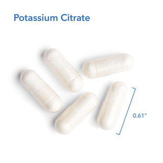 Potassium Citrate X 120 Vegetarian Capsules