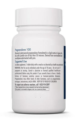 Pregnenolone 100mg X 60 Scored Tablets