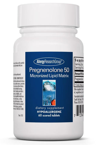 Pregnenolone 50mg X 60 Scored Tablets