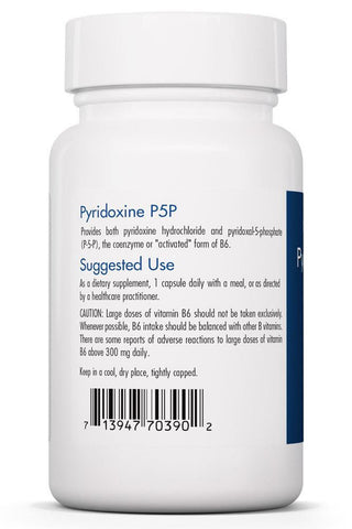 Pyridoxine P5P X 60 Vegetarian Capsules