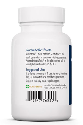 QuatreActiv Folate X 90 Vegetarian Capsules