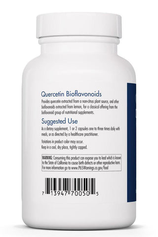 Quercetin Bioflavonoids X 100 Vegetarian Capsules