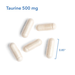 Taurine 500mg X 100 Vegetarian Capsules