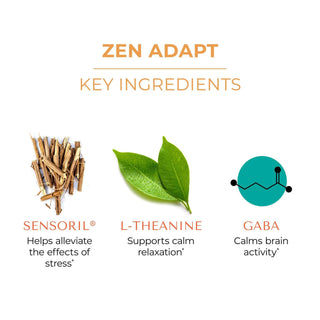 Zen Adapt X 60 Vegetarian Capsules