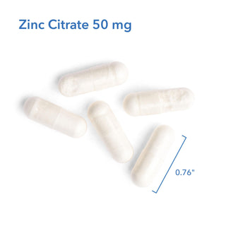 Zinc Citrate 50mg X 60 Vegetarian Capsules